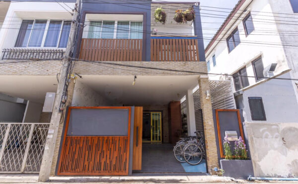 Pool villa ทาวน์โฮมสองชั้น  ใกล้ม.เชียงใหม่   A8-V0018