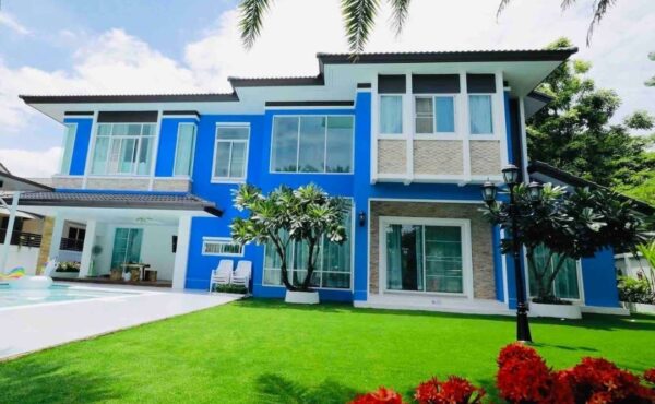 🏡✨ บ้านเช่าพูลวิลล่า สระว่ายน้ำส่วนตัว บรรยากาศดี ใกล้เมญ่า   A4-V0002