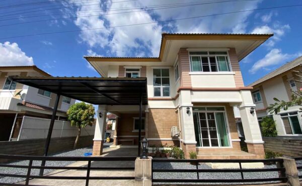 บ้านเดี่ยวสองชั้น ในโครงการ ใกล้โฮมโปรสันทราย ASS-H1066