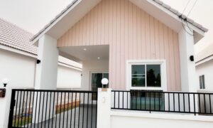 บ้นเดี่ยวชั้นเดียว สไตล์มินิมอล ใกล้โรงเรียนนานาชาติปัญญาเด่น AHD-H1147