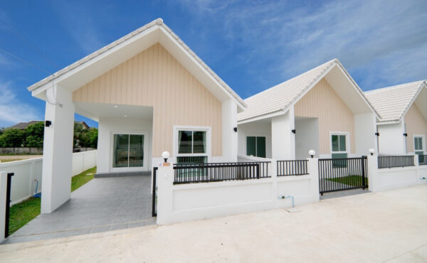 บ้นเดี่ยวชั้นเดียว สไตล์มินิมอล ใกล้โรงเรียนนานาชาติปัญญาเด่น AHD-H1148