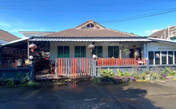 บ้านเดี่ยวชั้นเดียว ทำเลชานเมือง เงียบสงบ ใกล้มหาวิทยาลัยแม่โจ้ ASS-H1062