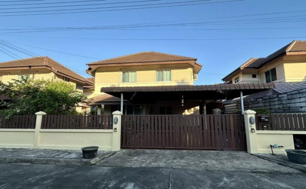 บ้านเดี่ยวสองชั้น บ้านในโครงการ ใกล้ตลาดภูดอย ASS-H1059