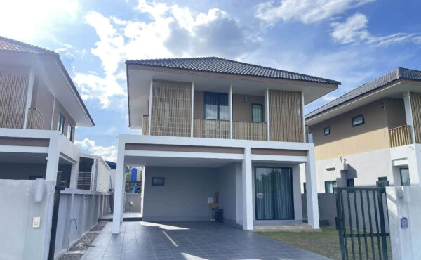 บ้านเดี่ยวสองชั้น บ้านใหม่ นอกโครงการ ใกล้โรงเรียนต้นกล้า ASS-H1055