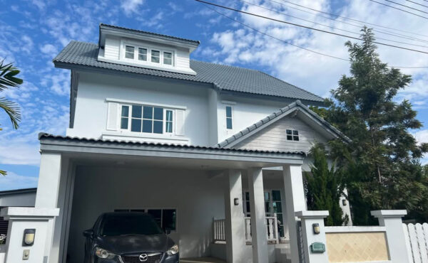 บ้านเดี่ยวในโครงการ มีระบบรักษาความปลอดภัย #สันผีเสื้อ A3-H0316