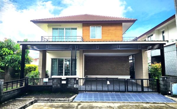 🏡 บ้านเดี่ยวสองชั้นในโครงการ ใกล้เมือง ทำเลต้นเปา สันกำแพง เดินทางสะดวก บรรยากาศเงียบสงบ ASP-H0648