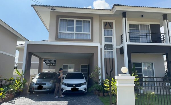 บ้านเดี่ยวสองชั้น ในโครงการ ใกล้ตลาดแม่กวง ASS-H1051