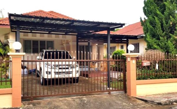 บ้านเดี่ยวชั้นเดียว  พื้นที่กว้างขวาง ทำเลกาดฝรั่ง    AHD-H0177