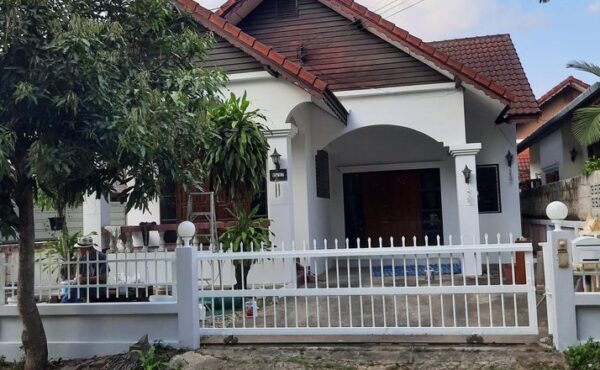 🏠ให้เช่าบ้านเดี่ยวชั้นเดียว ในโครงการพร้อมเฟอร์นิเจอร์ ทำเล ใกล้เมือง✨A6-H0031