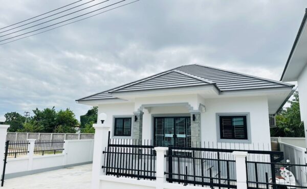 🏠 บ้านชั้นเดียวในโครงการ สวยใหม่ ให้เช่าพร้อมเฟอร์นิเจอร์ ✨A6-H0441