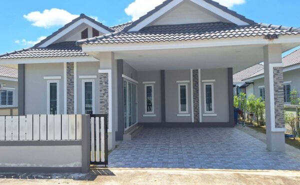 บ้านเดี่ยวชั้นเดียว นอกโครงการ ใกล้โรงพยาบาลสันทราย ASS-H1035