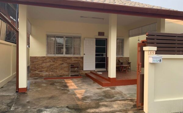 🏡ให้เช่าบ้านเดี่ยวชั้นเดียว พร้อมเฟอร์นิเจอร์ ทำเลย่านเศรษฐกิจ A9-H0369