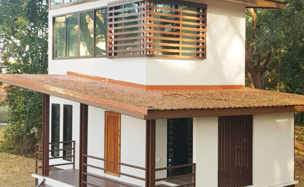 🏡ให้เช่าบ้านเดี่ยวสองชั้นยกสูง บริเวณรอบบ้านกว้างขวางร่มรื่น A9-H0340