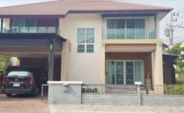 🏡 บ้านเช่าเชียงใหม่ บ้านเดี่ยวสองชั้นหลังใหญ่ พร้อมอยู่ เฟอร์ครบ ทำเลสายใหม่ใกล้เมือง ASP-H0244