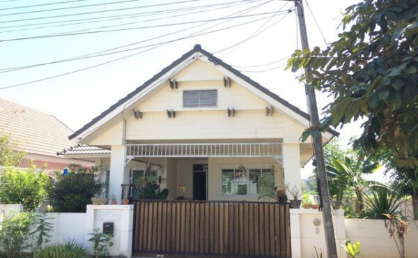 บ้านเดี่ยวชั้นเดียว บรรยากาศดี เงียบสงบ ทำเลรพ.หางดง   AHD-H0214