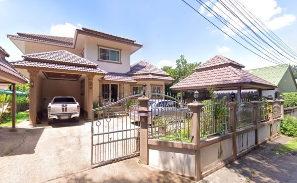 🏡ให้เช่าบ้านเดี่ยวสองชั้น อุปกรณ์ภายในครบครัน ใกล้สิ่งอำนวยความสะดวก ตลาดA9-H0358