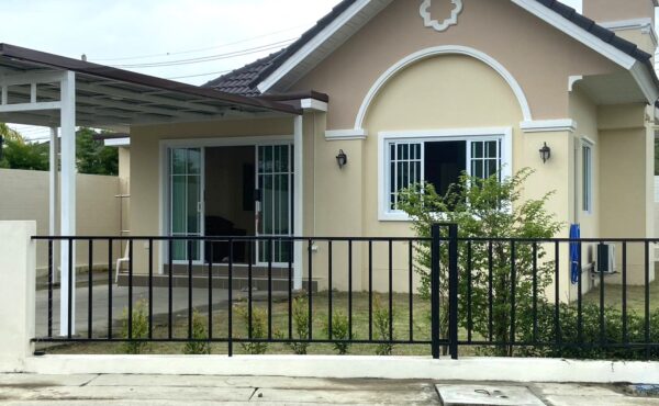 ให้เช่าบ้านเดี่ยวชั้นเดียว  บ้านในโครงการ ใกล้โรงพยาบาลสันทราย ASS-H1091