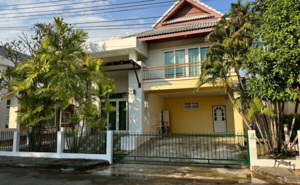 ให้เช่าบ้านเดี่ยวสองชั้น  บ้านในโครงการ ใกล้ตลาดภูดอย ASS-H1095