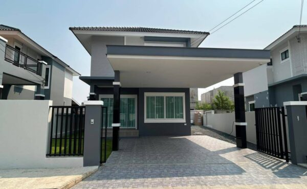 ให้เช่าบ้านเดี่ยวสองชั้น บ้านในโครงการ ทำเลแม่โจ้ ASS-H1076