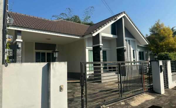บ้านเดี่ยวนอกโครงการ น้ำแพร่ ใกล้โรงเรียนนานาชาติ AHD-H1269