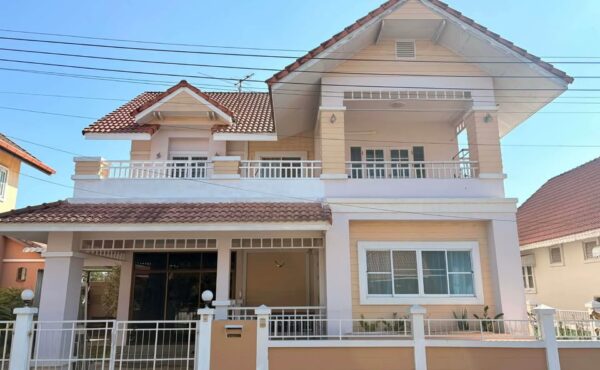 บ้านเดี่ยวสองชั้นในโครงการพร้อมคลับเฮ้าส์สระว่ายน้ำ #หางดง  AHD-H1276