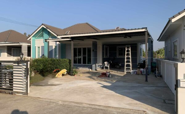 บ้านเดี่ยวพร้อมเฟอร์ ใกล้รพ.หางดง AHD-H1281