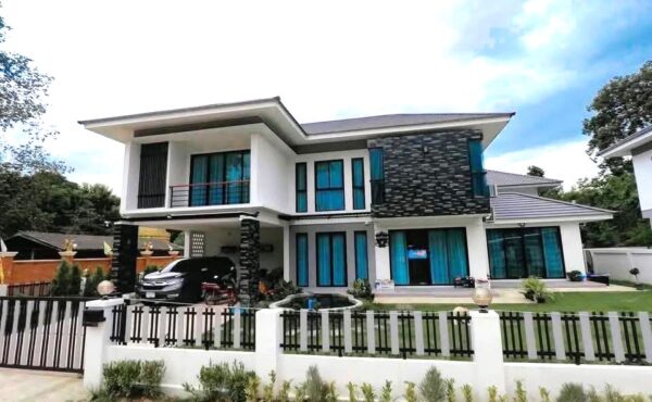 บ้านเดี่ยวหลังใหญ่ ใกล้โรงพยาบาลสันป่าตอง ASPT-H0045