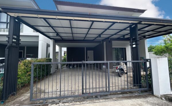 🏠ให้เช่าบ้านสองชั้นในโครงการ เฟอร์ครบจบที่นี้ พร้อมการดูแลความปลอดภัย 24 ชม.✨A6-H0452