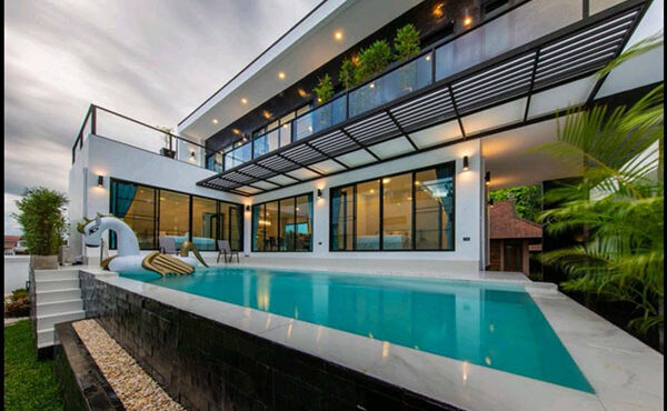 บ้านเดี่ยวพร้อมสระว่ายน้ำในตัว ใกล้รร.วารี A6-V0009