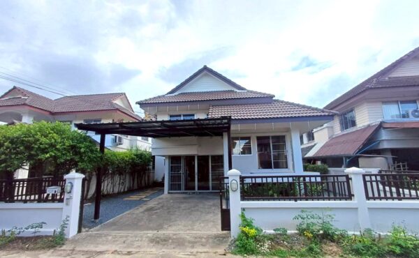 บ้านเดี่ยวสองชั้น บ้านในโครงการ ใกล้มหาวิทยาลัยแม่โจ้ ASS-H1045