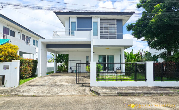 บ้านเดี่ยววสองชั้น บ้านในโครงการ ใกล้มหาวิทยาลัยแม่โจ้ ASS-H1013
