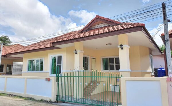 🏠ให้เช่าบ้านเดี่ยวน่าอยู่ เฟอร์ครบ ใกล้เมือง ✨A6-H0020