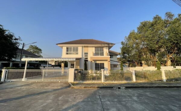 ให้เช่าบ้านเดี่ยวสองชั้น  บ้านในโครงการ ใกล้มหาวิทยาลัยแม่โจ้ ASS-H1093