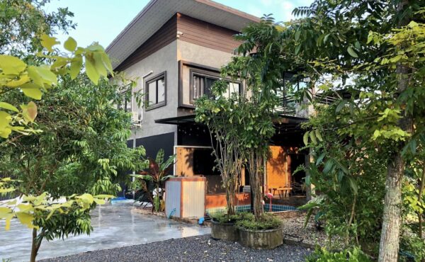 Pool villaเชียงใหม่ บนที่ดินกว้าง 200 ตร.ว ทำเลหางดง ใกล้ชิดธรรมชาติ AHD-V0047