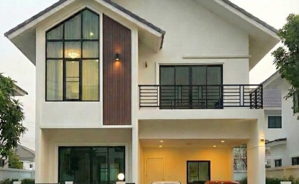 บ้านเดี่ยวสองชั้นสร้างใหม่ ใกล้นานาชาติลานนา AHD-H1288