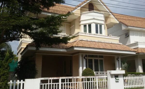 🏠บ้านสองชั้น ในโครงการ หลังใหญ่ ให้เช่าพร้อมเฟอร์นิเจอร์ ทำเลใกล้เมือง✨A6-H0042