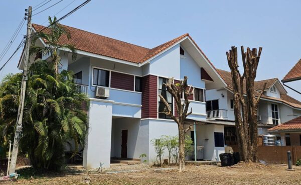 บ้านเดี่ยวในโครงการมีคลับเฮ้าส์ #หางดง A8-H0488