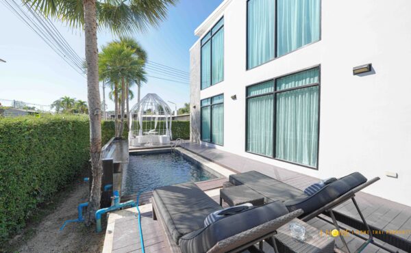 พูลวิลล่าในโครงการ พร้อมเฟอร์ทั้งหลัง #สันกำแพงASP-V0002