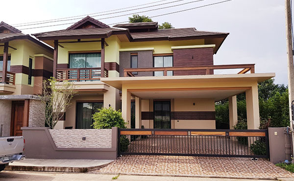 พลูวิลล่าสองชั้นพร้อมสระว่ายน้ำในตัว    ทำเล ม.แม่โจ้    ASS-V0013