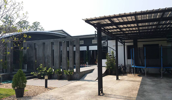 Pool Villa ชั้นเดียว   พร้อมสระว่ายน้ำในตัว   ทำเล รร.ช่องฟ้าซินเซิงวาณิชบำรุง