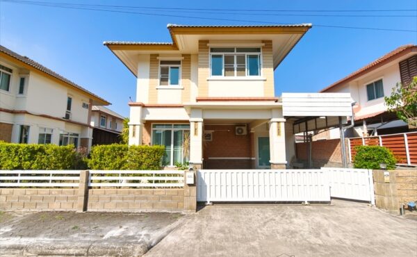 บ้านเดี่ยวสองชั้น ในโครงการ ใกล้โฮมโปรสันทราย ASS-H1070