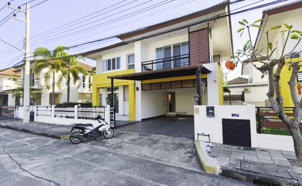 🏠บ้านในโครงการ สองชั้น เฟอร์ครบ พร้อมสิ่งอำนวยความสะดวกครบถ้วน✨A6-H0148