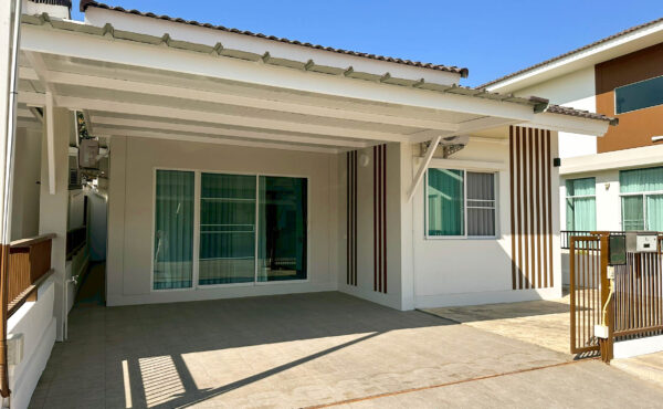 บ้านใหม่ในโครงการ มีรปภ. #สันทราย A5-H0702