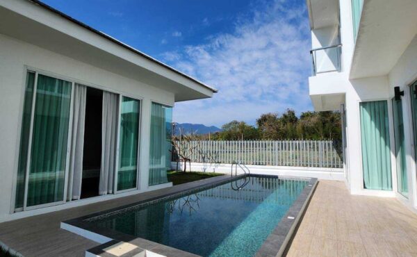 บ้านพร้อมสระว่ายน้ำส่วนตัว ใกล้นานาชาติเปรม #แม่ริม AMR-V0024