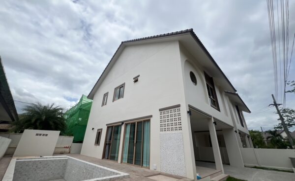 🏡 Pool Villa สองชั้นในโครงการ เฟอร์ครบ ใหม่พร้อมอยู่ 🎉