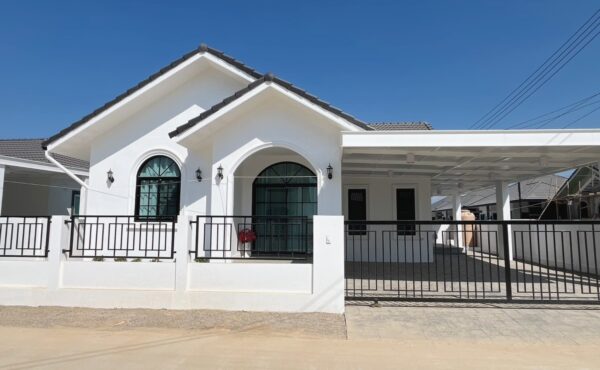 ให้เช่าบ้านเดี่ยวชั้นเดียว บ้านสร้างใหม่ เฟอร์นิเจอร์ครบครัน ADK-H0434