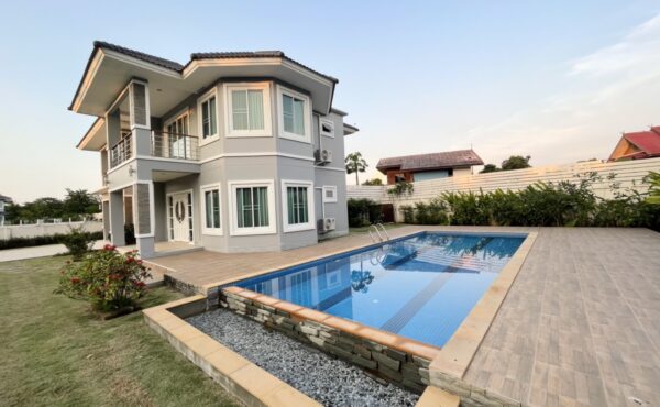 🏡PoolVilla สองชั้นในโครงการ สันทราย เฟอร์ครบพร้อมอยู่ 🛋️ASS-V0003