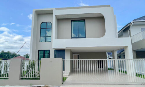 บ้านเดี่ยวสองชั้นให้เช่า 4 ห้องนอน 4 ห้องน้ำ สารภี เชียงใหม่ ใกล้โรงเรียนนานาชาติ | รหัส ASRP-H0309