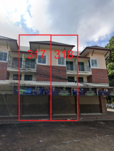 อาคารพาณิชย์ 2 ชั้นครึ่ง ทำเลเมืองเชียงราย 5A1-B0114