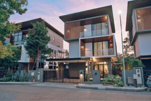 บ้านเดี่ยวสามชั้นให้เช่า หนองจ๊อม สันทราย เชียงใหม่ A4-H0504